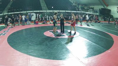 215 lbs Cons. Semis - Draden Miller, Idaho vs Kaden Dingee, Nevada
