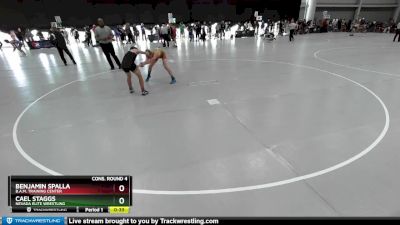 126 lbs Cons. Round 4 - Benjamin Spalla, B.A.M. Training Center vs Cael Staggs, Nevada Elite Wrestling