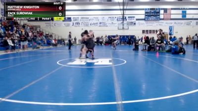 215 lbs Champ. Round 1 - Zack Surowiak, Inola vs Matthew Knighton, Nathan Hale