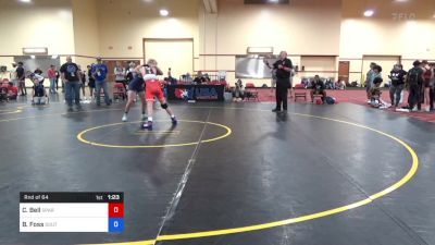 68 kg Rnd Of 64 - Colton Bell, Spartan RTC@LHP vs Brody Foss, South Medford High School Wrestling