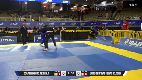 Benjamin Miguel Medina Jr vs Jairo Cristoval Cuevas Del Toro 2026 Pan Jiu Jitsu IBJJF Championship
