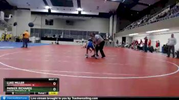 150 lbs Finals (8 Team) - Luke Miller, LSH (LeSueur/Henderson) vs Parker Richards, Kasson-Mantorville