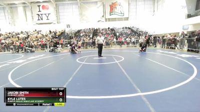 63 lbs Cons. Round 1 - Kyle Lutes, Purple Eagles Wrestling Academy vs Jakobi Smith, Club Not Listed