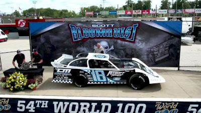 Scott Bloomquist Takes His Final Laps Around Eldora Speedway