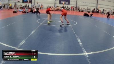 115 lbs Rd# 3 12:00pm Friday - Sam Brown, Nebraska Elite vs Bryson Chappell, NCWAY National Team