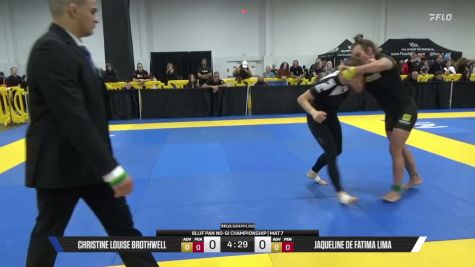 Christine Louise Brothwell vs Jaqueline De Fatima Lima 2026 Pan IBJJF Jiu-Jitsu No-Gi Championship