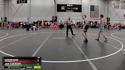 132 lbs Round 6 (8 Team) - Ian English, North Hunterdon WC vs Danny Gatto, Clinic Wrestling