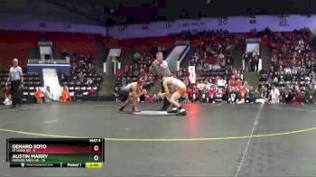 125 lbs Semifinals (8 Team) - Austin Marry, Hudson Area HS vs Genaro Soto, St Louis HS