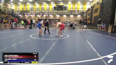 187 lbs Round 3 - Joe Constable, Team Valley Wrestling Club vs Teagen Mast, Iowa