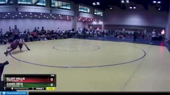 170 lbs Round 5 (10 Team) - Elliot Hollis, Team Dynamic vs Zaden Heck, Team Montana