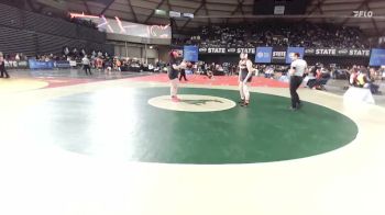 Girls 4A 235 lbs Champ. Round 1 - Reagan Downing, Kamiakin (Girls) vs Bella Bos, Emerald Ridge (Girls)