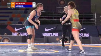 53 kgs Round of 16 - Emma Malmgren (SWE) vs Dominique Parrish (USA)
