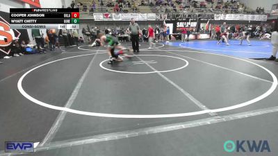 80 lbs Consolation - Cooper Johnson, Oklahoma Phantom Wrestling Club vs Wyatt Chitty, Gore Pirates Youth Wrestling