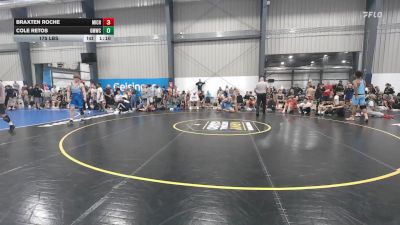 175 lbs Rr Rnd 9 - Braxten Roche, Michigan Premier Blue - BHS vs Cole Retos, Gold Medal WC - BHS