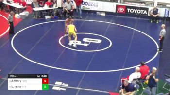 212 lbs Consy Semi - B Rd 7 G Rd 4 - Jance Henry, Hopewell vs Dylan Pitzer, Mt Pleasant