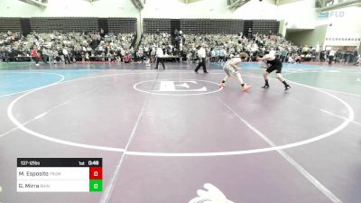 137-I2 lbs Semifinal - Mason Esposito, Truman Rams vs Gianni M Mirra, Rhino Wrestling