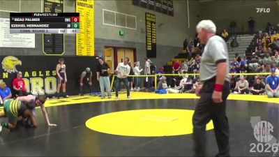 142 lbs Cons. Round 3 - Beau Palmer, Durham Wrestling Club vs Ezekiel Hernandez, JFK Wrestling