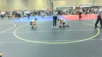 132 lbs Round Of 128 - Stryker Teves, Team Honey Badgers vs Jordan Rochester, Warrior WC