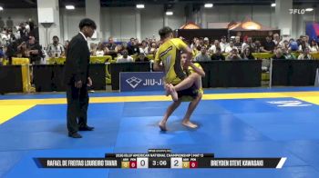 Rafael De Freitas Loureiro Tavar vs Breyden Steve Kawasaki 2026 American National IBJJF Jiu-Jitsu Championship
