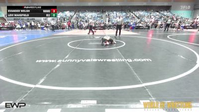 49 lbs Consi Of 8 #1 - Evander Welsh, Warhawks Wrestling Inc. vs Levi Wakefield, Relentless Wrestling