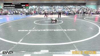 49 lbs Consi Of 8 #1 - Evander Welsh, Warhawks Wrestling Inc. vs Levi Wakefield, Relentless Wrestling