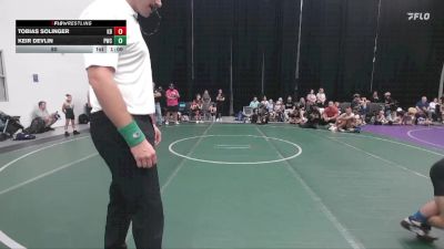 80 lbs Round 5 (6 Team) - Keir Devlin, Pride WC vs Tobias Solinger, Kraken Black