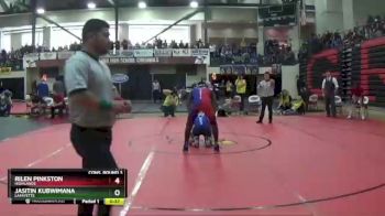 144 lbs Cons. Round 3 - Jasitin Kubwimana, Lafayette vs Rilen Pinkston, Highlands