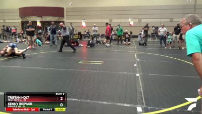 125 lbs Finals (8 Team) - Kenny Brewer, Donahue WA vs Tristan Holt, Team Gotcha