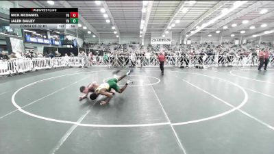 120 lbs Consi Of 32 #1 - Nick McDaniel, VA vs Jalen Bailey, VA