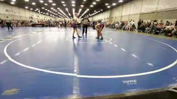 120 lbs Rr Rnd 3 - Chanelle Alburg, Oklahoma Supergirls vs Carissa Prock, Sisters On The Mat Purple