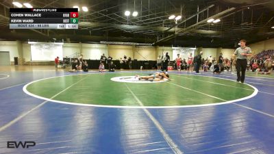 98 lbs Rr Rnd 5 - Cohen Wallace, Kingfisher YellowJackets vs Kevin Ward, Best Trained