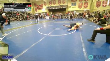 160 lbs Rr Rnd 3 - Brock Weakley, Cascia Hall vs Ivan Garcia, Wagoner Takedown Club