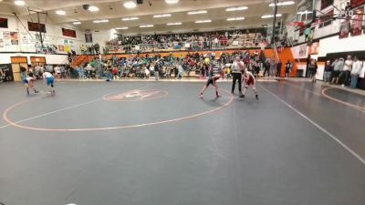 84-88 lbs Round 1 - Kade Kirk, Powell Middle School vs Timothy Risher, Riverton Middle School