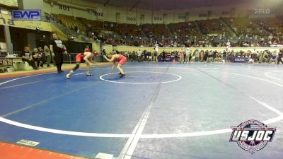 119 lbs Consi Of 16 #1 - Micah Russell, Duncan Demon Wrestling vs Colton Lock, Cardinal Wrestling Club