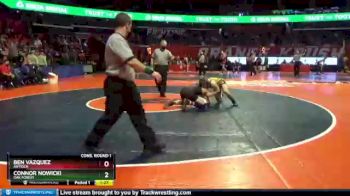 2 lbs Cons. Round 1 - Connor Nowicki, Oak Forest vs Ben Vazquez, Antioch