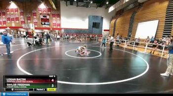 91 lbs Semifinal - Channing Wenzel, Powell Middle School vs Oliver Wisniewski, Lincoln Middle School