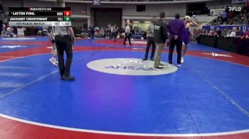 1A-4A 190 1st Place Match - Layton Pohl, New Hope HS vs Zachary Crosthwait, Tallassee