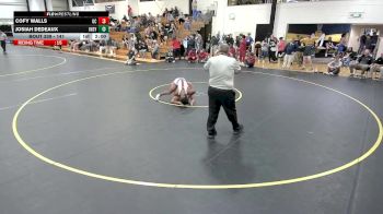 141 lbs Cons. Round 4 - Cofy Walls, Georgetown (KY) vs Josiah Dedeaux, Indianapolis
