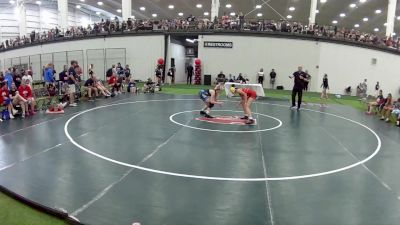 100 lbs Timber Hanson, South Dakota Silver vs Aniah Delgado, Indiana