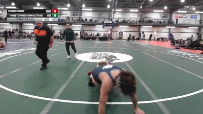 165 lbs Consi Of 8 #2 - Quinn Hunt, Monsignor Farrell vs Kristopher Mihalitsas, Pittsford