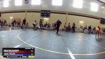 138 lbs Cons. Round 4 - Samuel Mosier, Delta Wrestling Club Inc. vs Steven Hunter, Lawrence North Wrestling Club