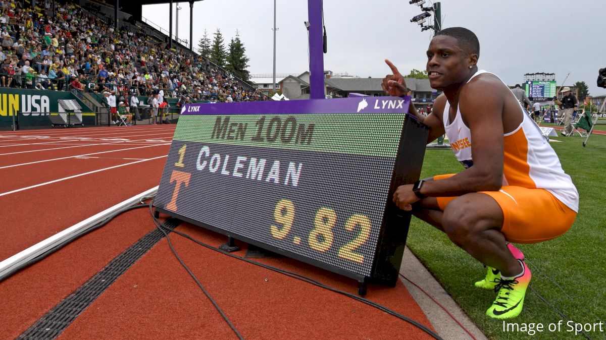 How Christian Coleman Could Win The Bowerman Award
