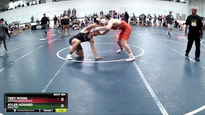 189 lbs Cons. Round 2 - Trey Myers, Michigan Grappler RTC vs Kyler Howard, Hold Fast