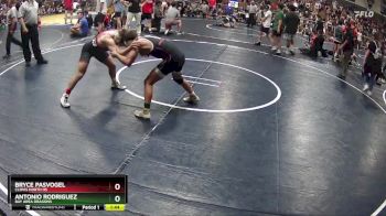 128 lbs Quarterfinal - Antonio Rodriguez, Bay Area Dragons vs Bryce Pasvogel, Clovis North HS