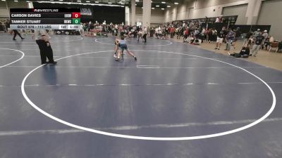 113 lbs Champ. Rd Of 64 - Carson Davies, Esperanza High School Wrestling vs Tanner Stuart, Bad Karma Wrestling Club