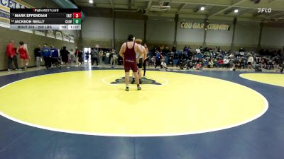 288 lbs Round Of 16 - Mark Effendian, Faith Christian (PA) vs Jackson Reilly, Clovis North