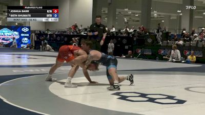 92 kg Quarters - Joshua Barr, NLWC/TMWC vs Seth Shumate, Ohio RTC/ Titan Mercury Wrestling Club