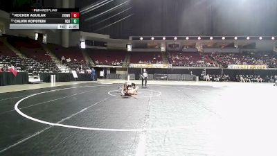 165 lbs 5th Place - Rocker Aguilar, Jamestown vs Calvin Kopstein, Virigina Commonwealth