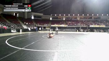 165 lbs 5th Place - Rocker Aguilar, Jamestown vs Calvin Kopstein, Virigina Commonwealth
