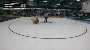 141 lbs Cons. Semi - Jaden Friel, Brockport vs Andrew Dolezel, McDaniel